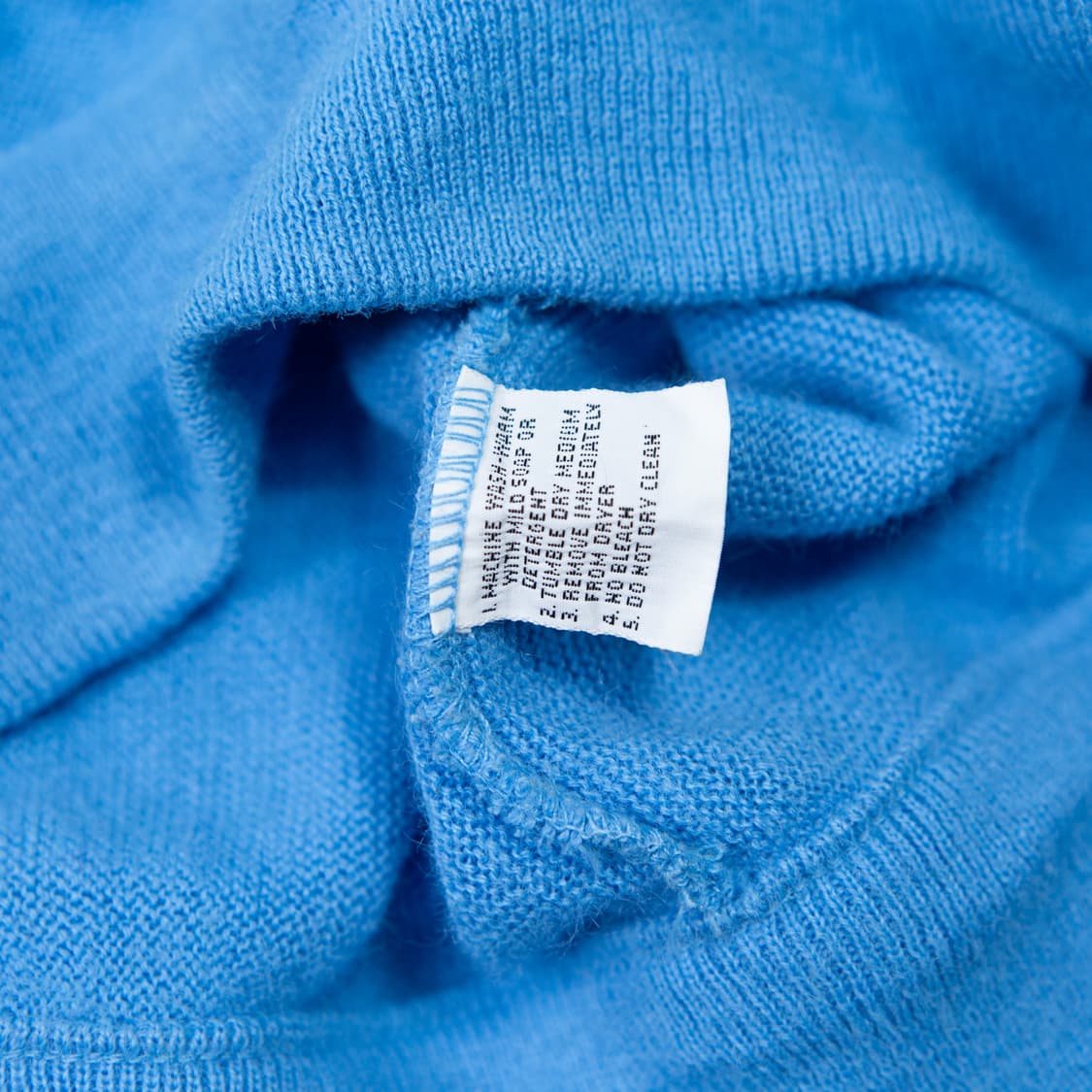 80s IZOD 라코스테 V 넥 니트 스카이 블루 상품이미지7