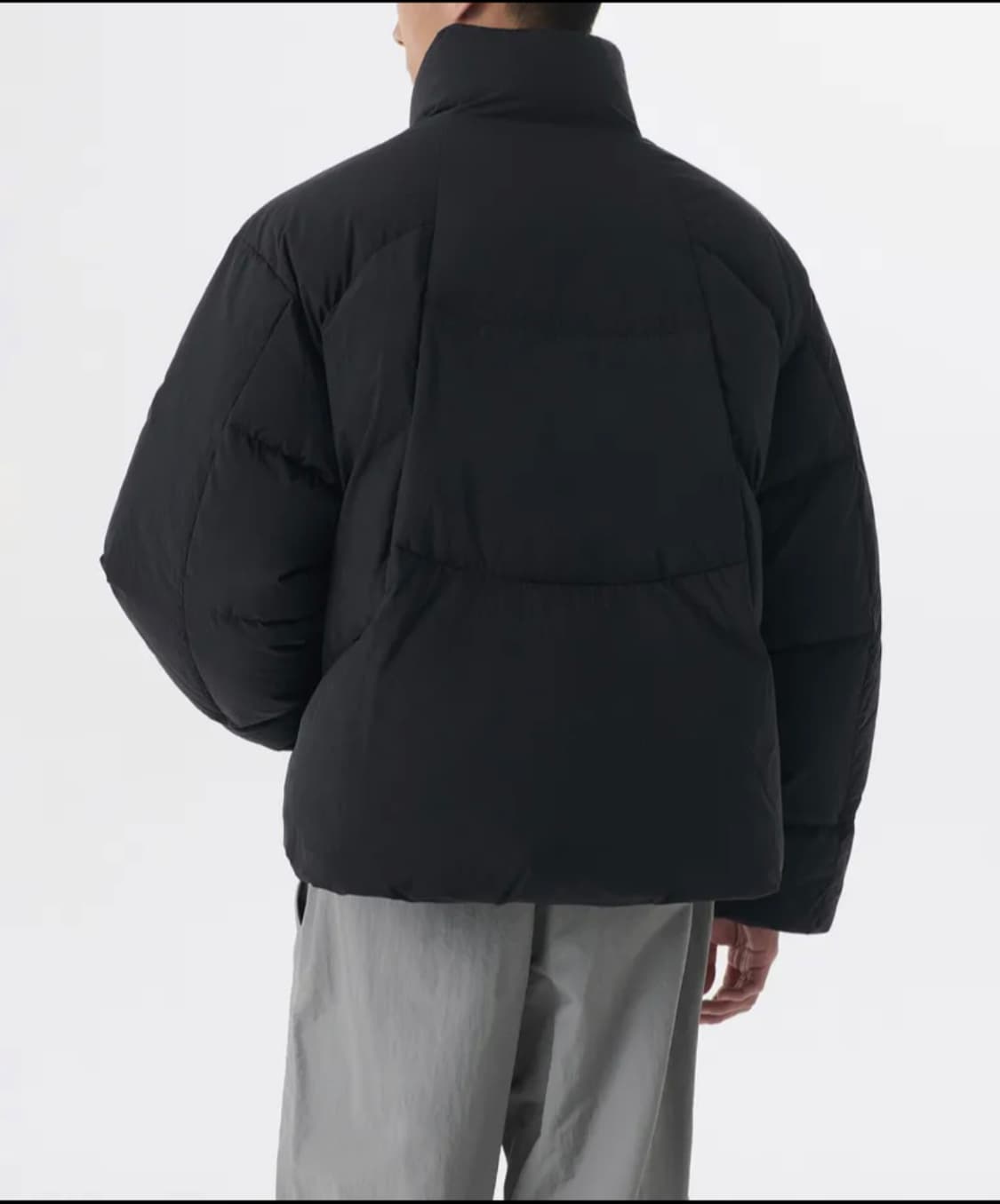 무신사 스탠다드 스트럭처드 숏패딩 M 새제품 상품이미지6