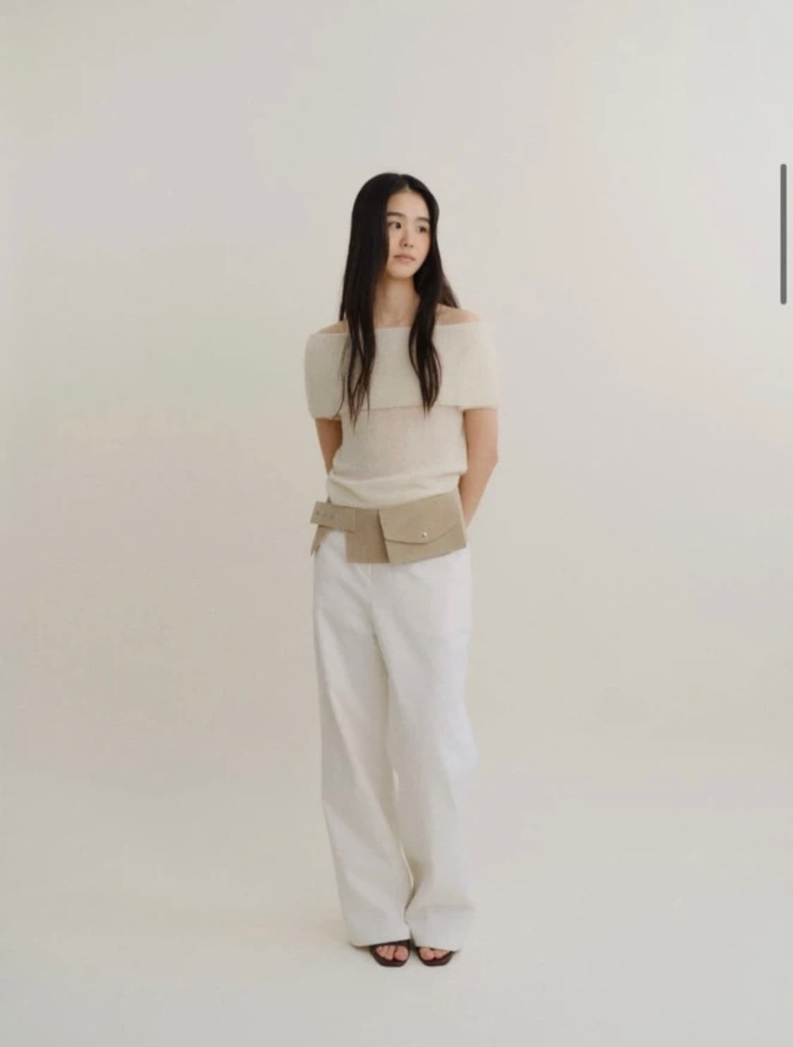 HOWUS 호와스 - 레이어드 소가죽 벨트 상품이미지2