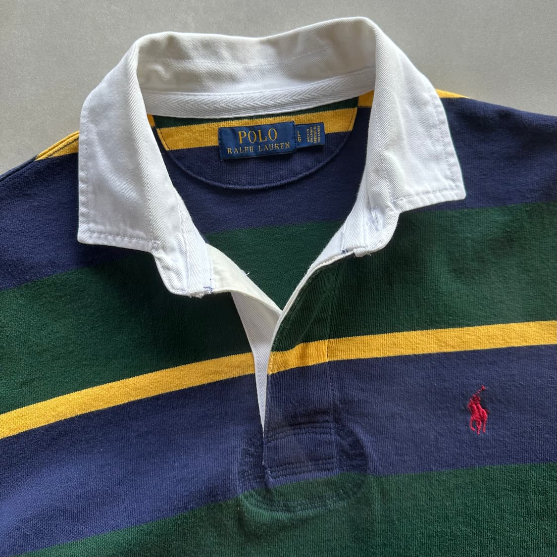 [L]폴로 랄프로렌 아이코닉 럭비 티셔츠 상품이미지7