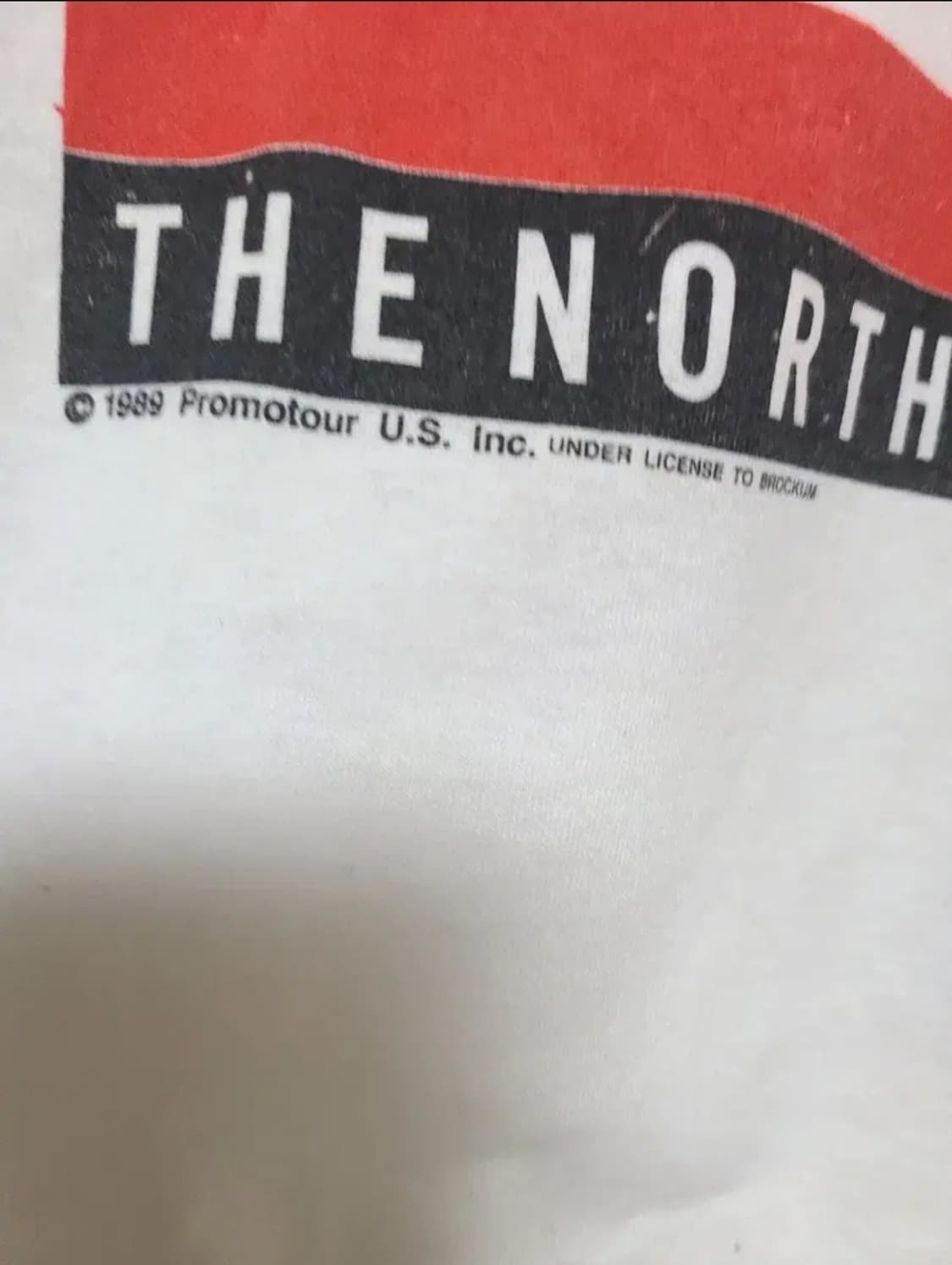 1989 롤링스톤스 북미 투어 빈티지티셔츠 상품이미지5