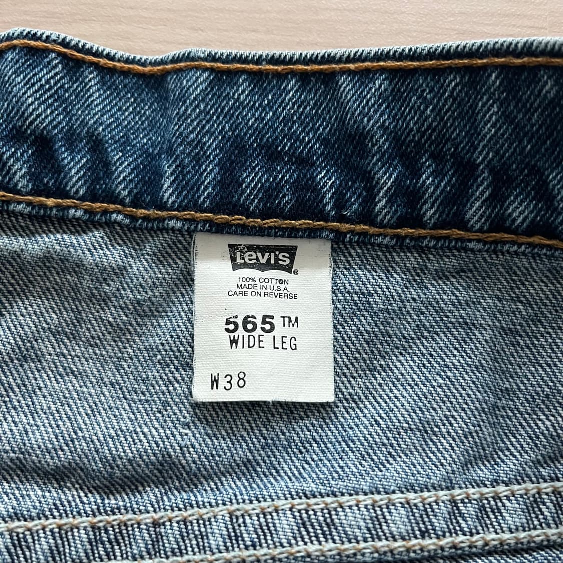 [38] 90s 빈티지 리바이스 565 쇼츠 상품이미지2