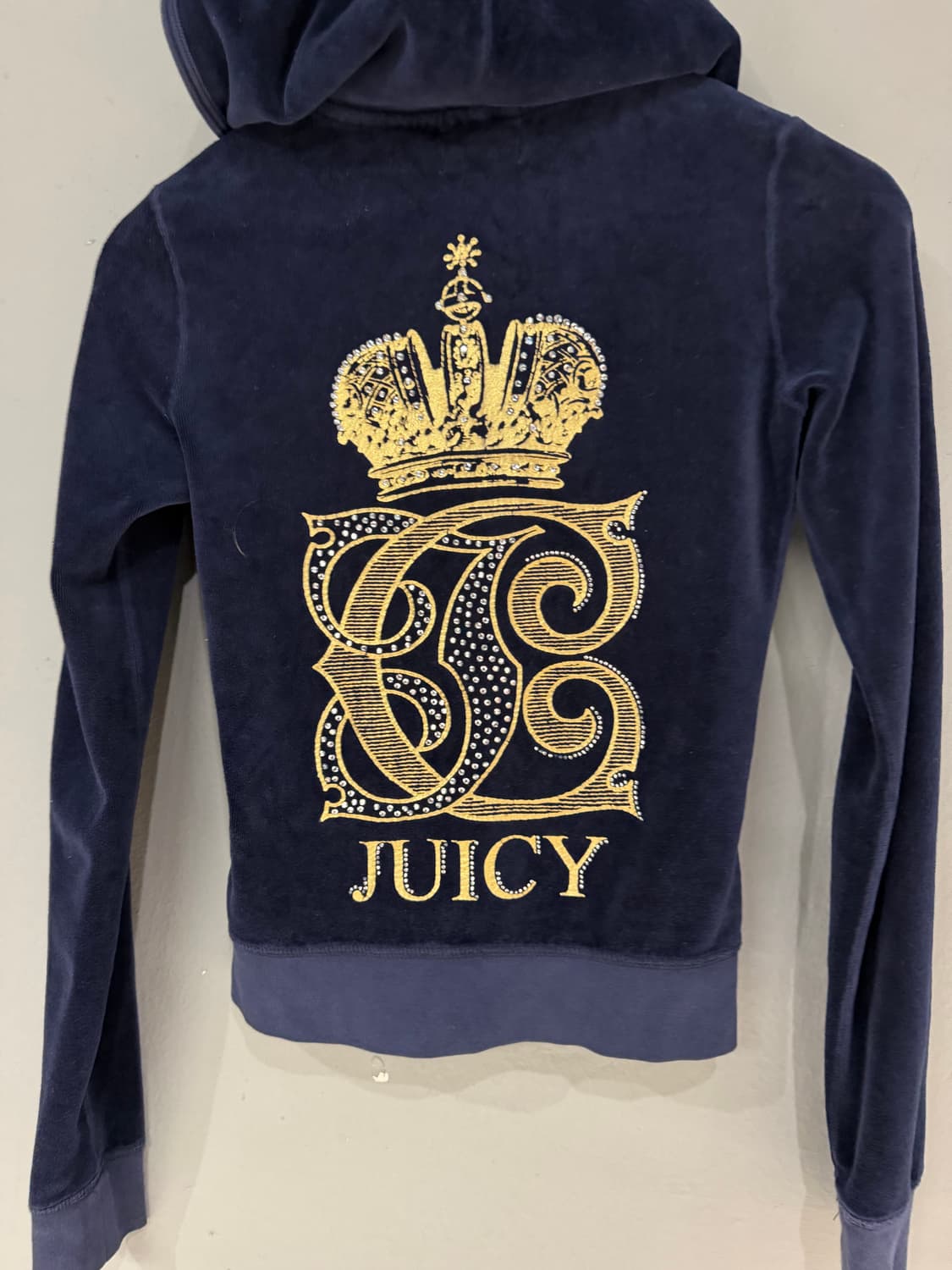 juicy couture back printing hood zip-up 상품이미지9