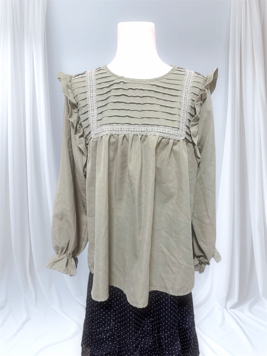 빈티지 모리걸 프릴탑 상품이미지1