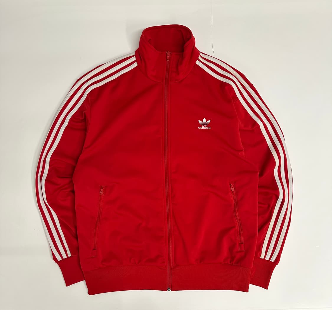 아디다스 오버핏 레드 트랙탑 저지 상품이미지2