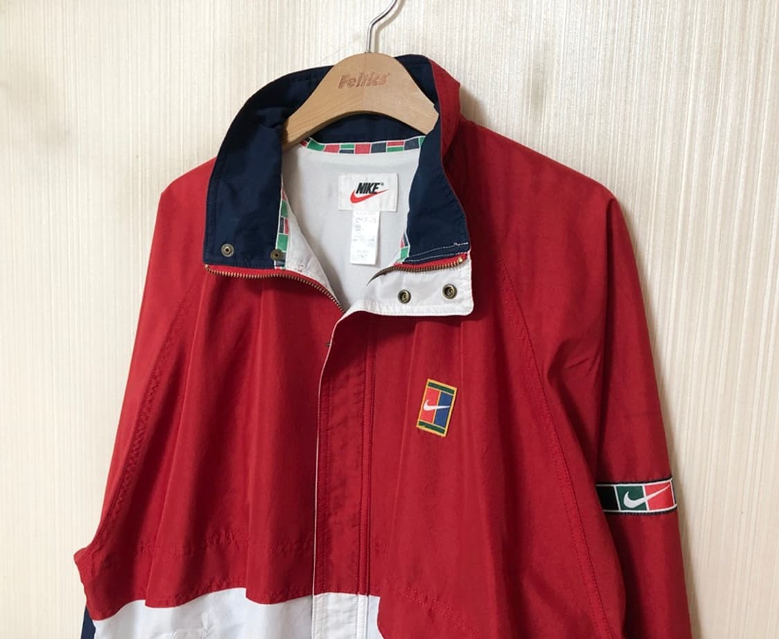 나이키 테니스코트 올드자켓/90's 나이키올드스쿨 점퍼 L 상품이미지8