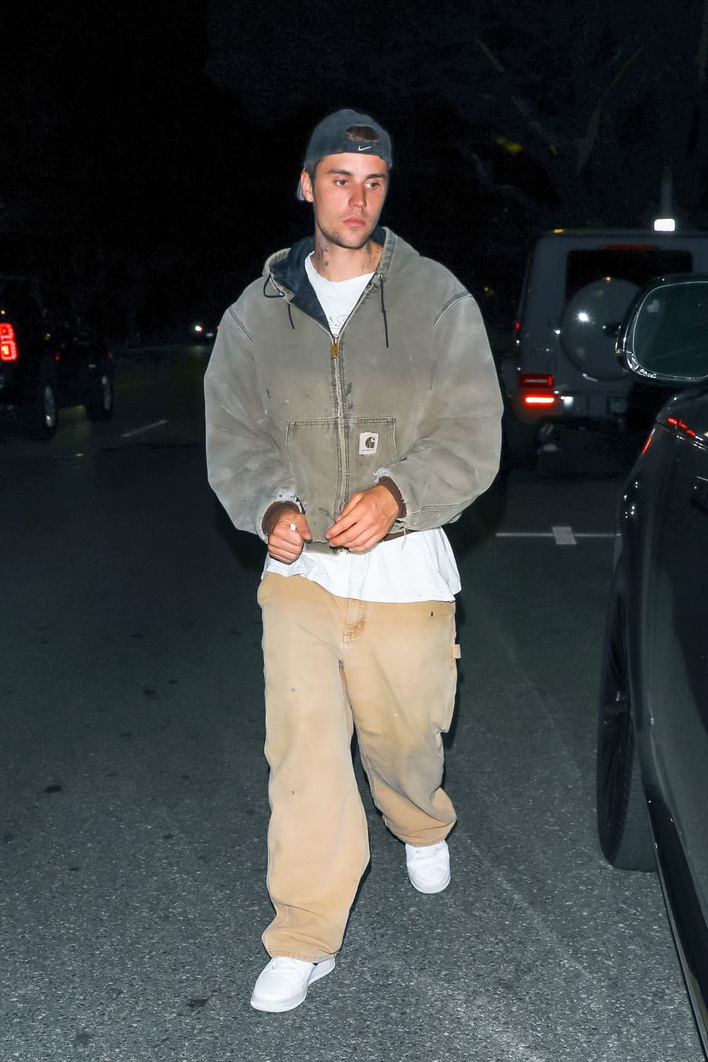 (32) 칼하트 더블니 브라운 워크 팬츠 상품이미지1