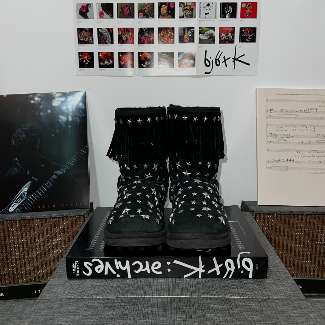 지미추 X 어그 스터드 부츠 블랙 상품이미지2