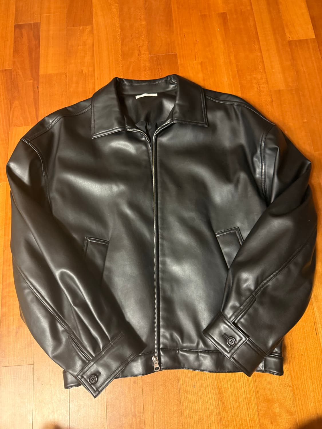 아모멘토 VEGAN LEATHER BLOUSON 상품이미지2