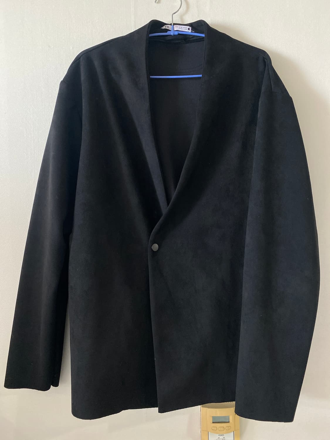 자라 스웨이드 논카라 자켓 상품이미지2