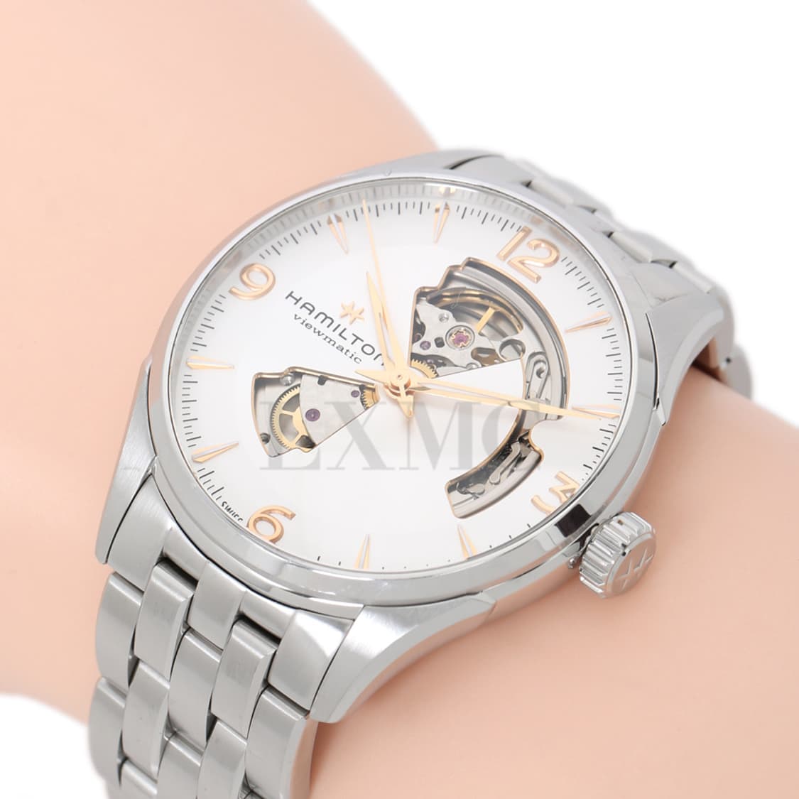 해밀턴 재즈마스터 오픈하트 뷰매틱 오토매틱 시계 스틸워치 상품이미지9