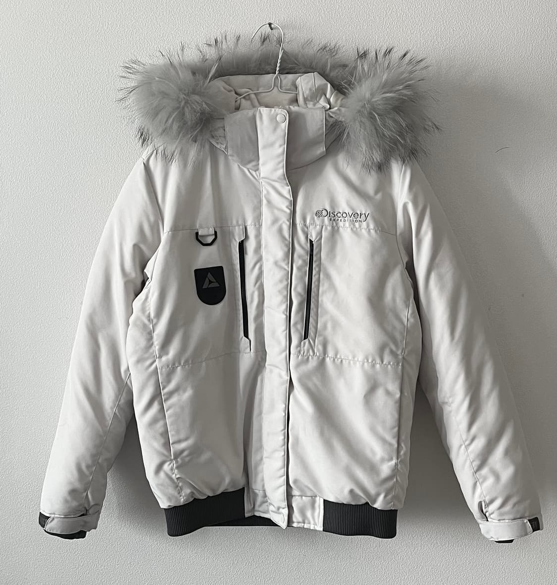 디스커버리 마운틴쿡 숏패딩 아이보리 (95) 상품이미지1
