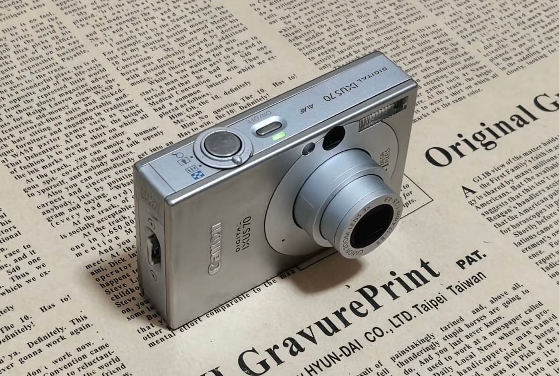 캐논 익서스 70 CANON IXUS 70 빈티지 디지털카메라 디카 상품이미지8