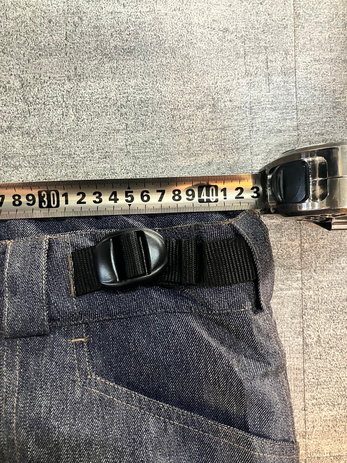 일본빈티지 올드스쿨스트릿 사이드벨트 라운딩팬츠 상품이미지2