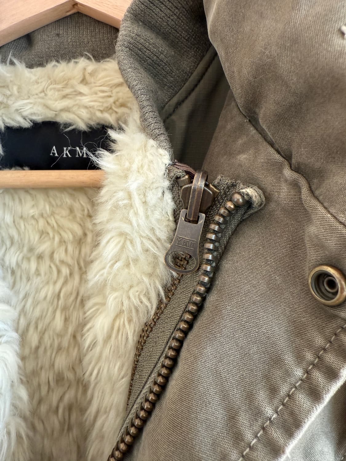 AKM M-65 모티브 필드 자켓 (내피 베스트 포함, TALON ZIP 상품이미지7