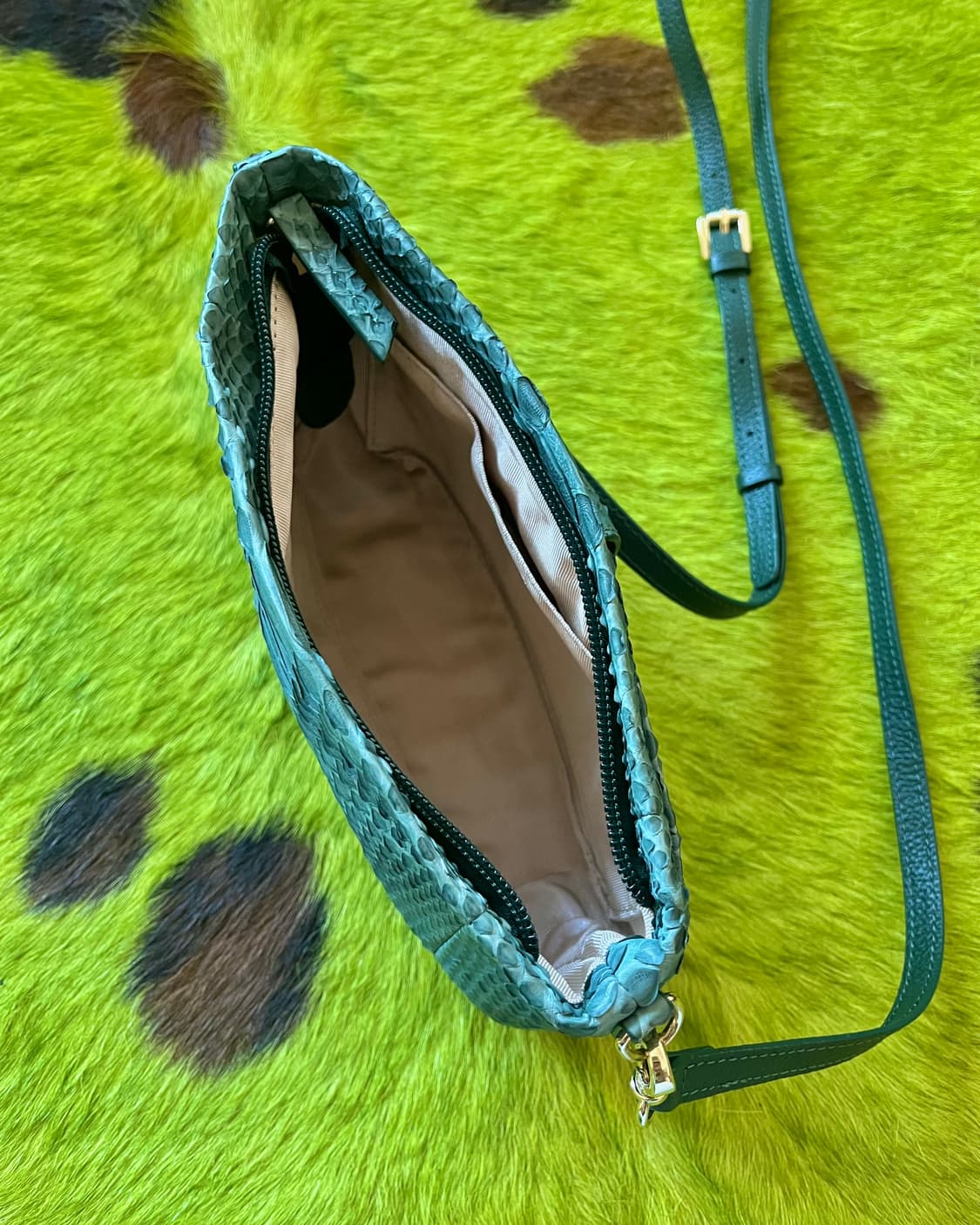 Native Real Python Skin Leather Bag 상품이미지8