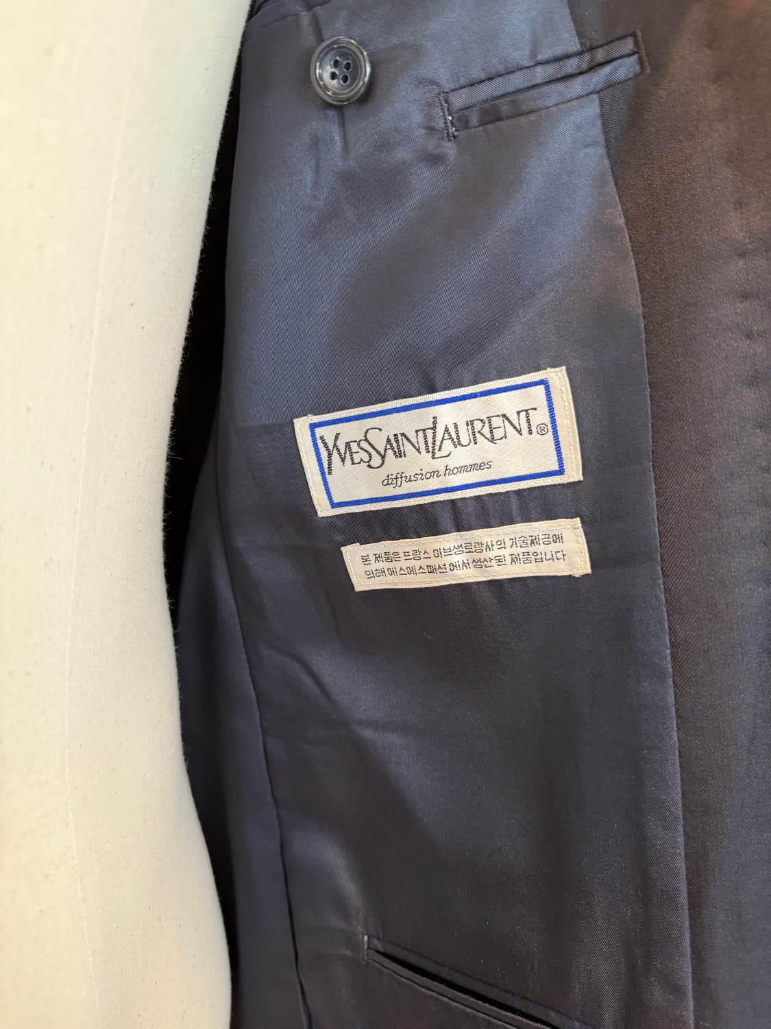 YSL 90‘s 빈티지 자켓 마이 상품이미지5