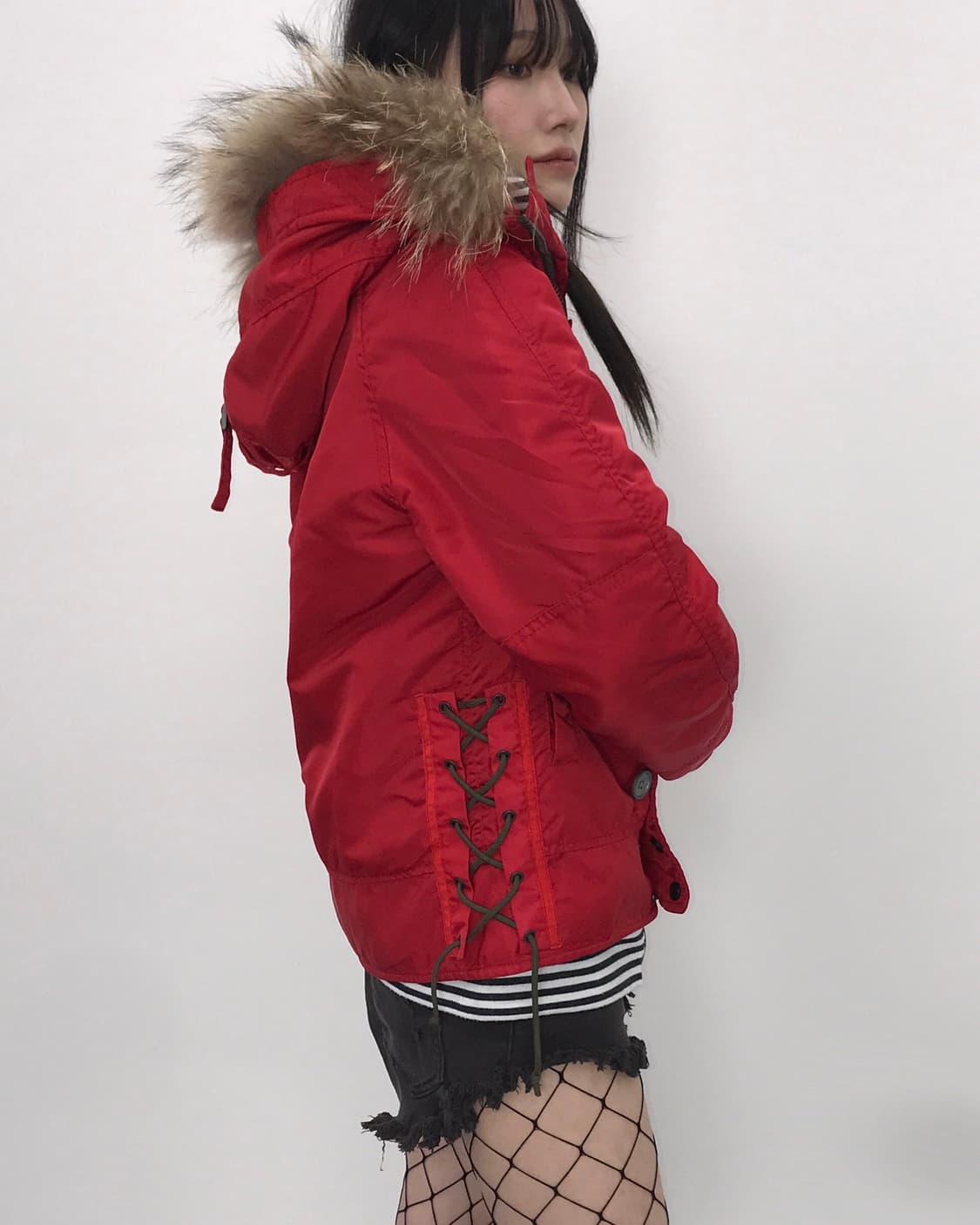 00's AVIREX Fur Hood Military Parka 상품이미지2