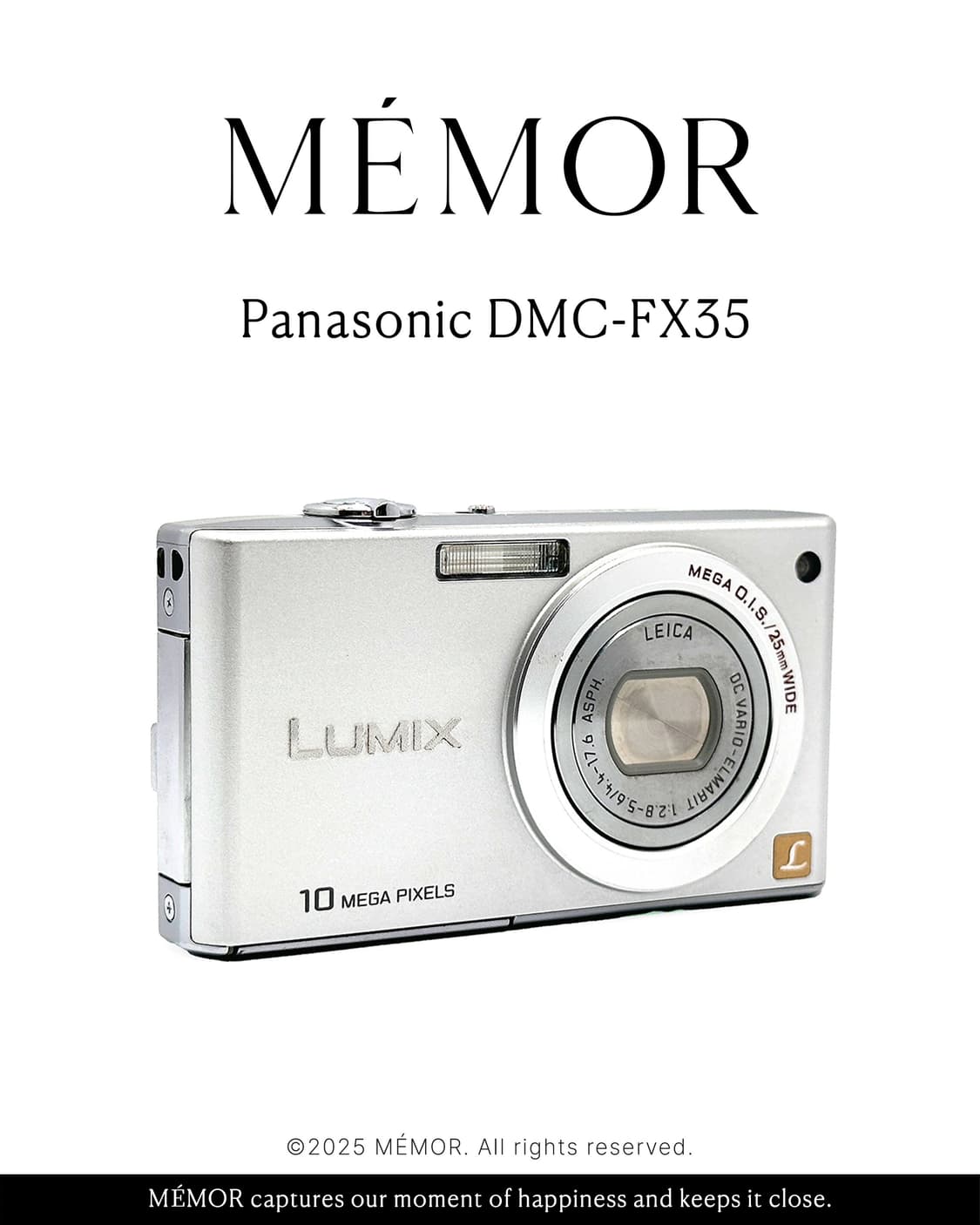 라이카렌즈 탑재🤍Panasonic DMC-FX35 파나소닉 디카 카메라 상품이미지2