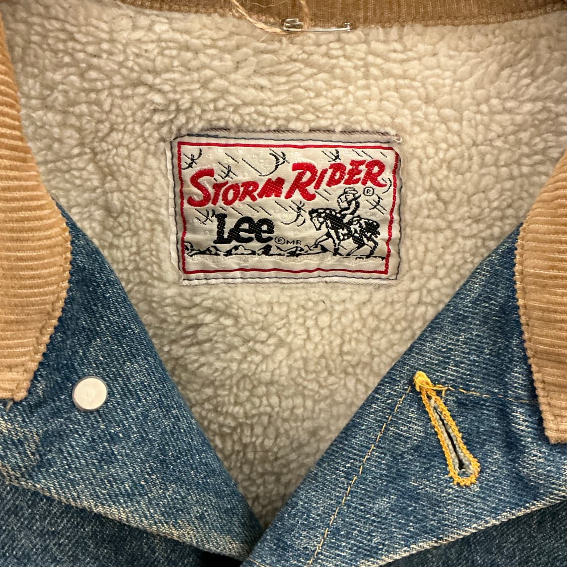 70~80년대 리 라이더 데님 셰르파 자켓 상품이미지2