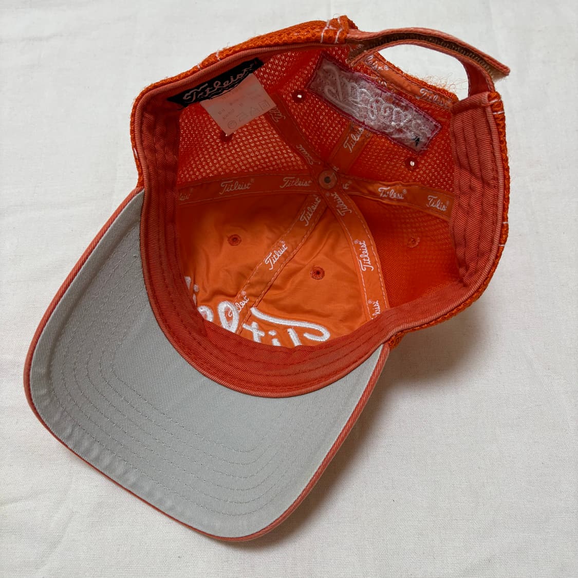 타이틀리스트 트래커 캡 모자 오렌지 상품이미지2