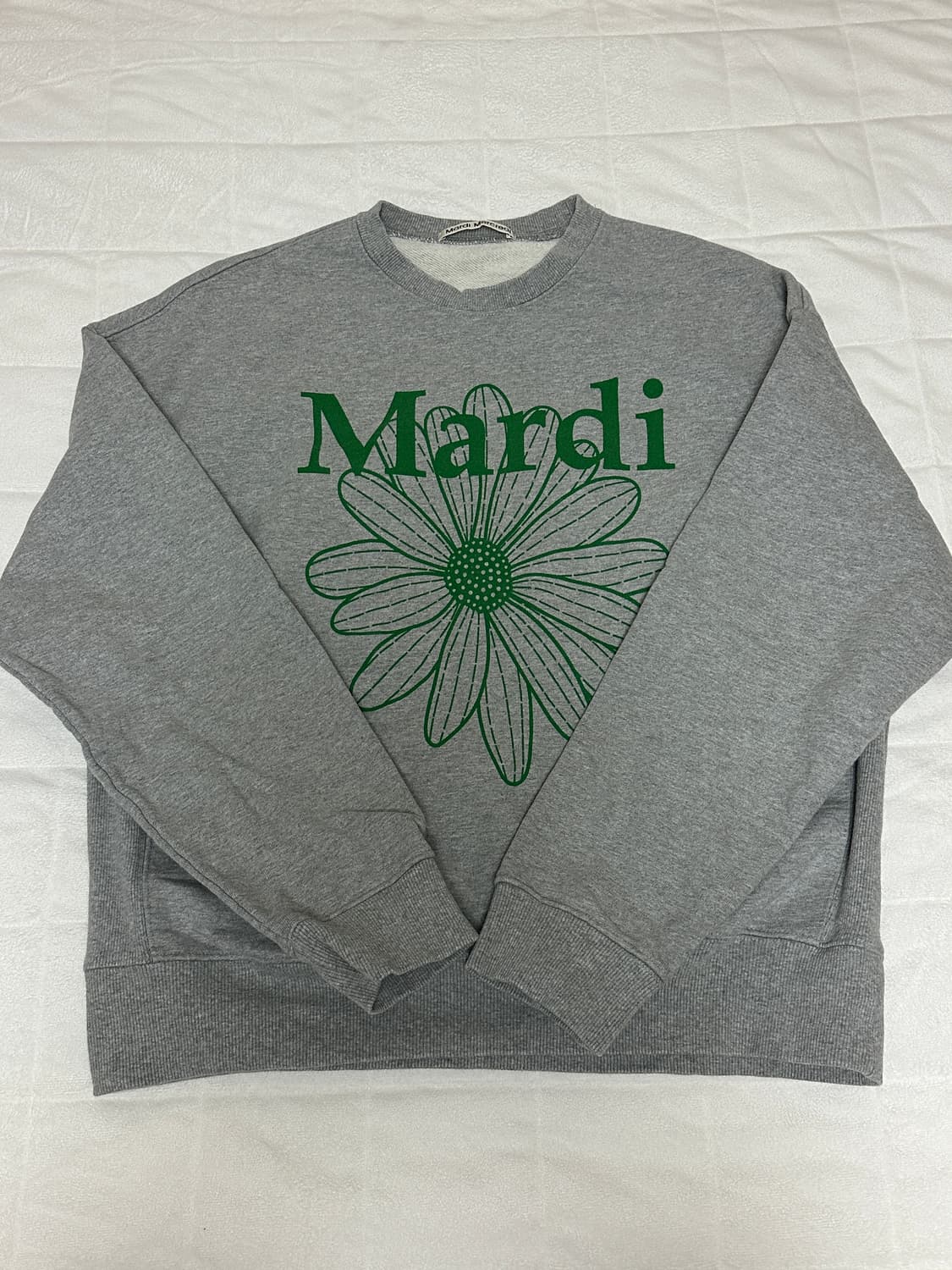 마르디 회색 맨투맨 F 상품이미지1