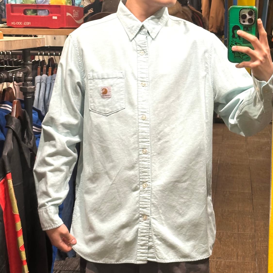 [HI] 칼하트 셔츠 민트  상품이미지1