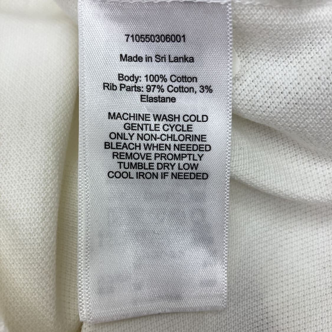 폴로 랄프로렌 블랙워치 빅포니 폴로팀 카라티 화이트 (S) 상품이미지6