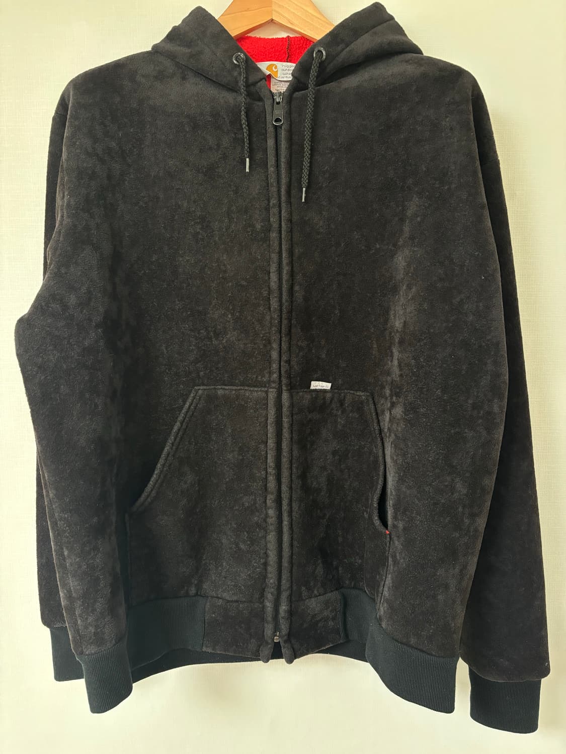 XL 칼하트 벨루어 후드 자켓 상품이미지1