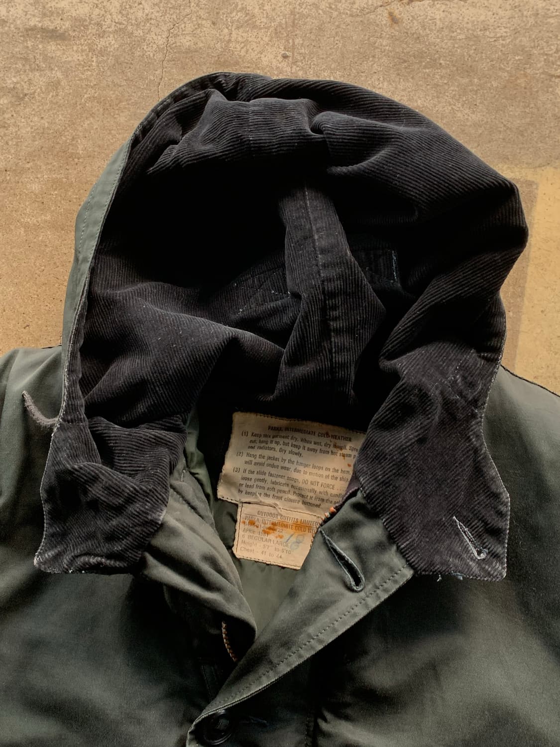 80s 로열 케네디언 콜드 웨더 파카 레귤러 라지 상품이미지2