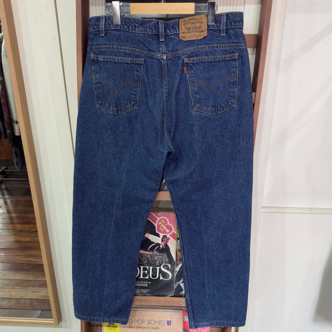 90s 리바이스 505 데님팬츠 W38 L30 상품이미지8