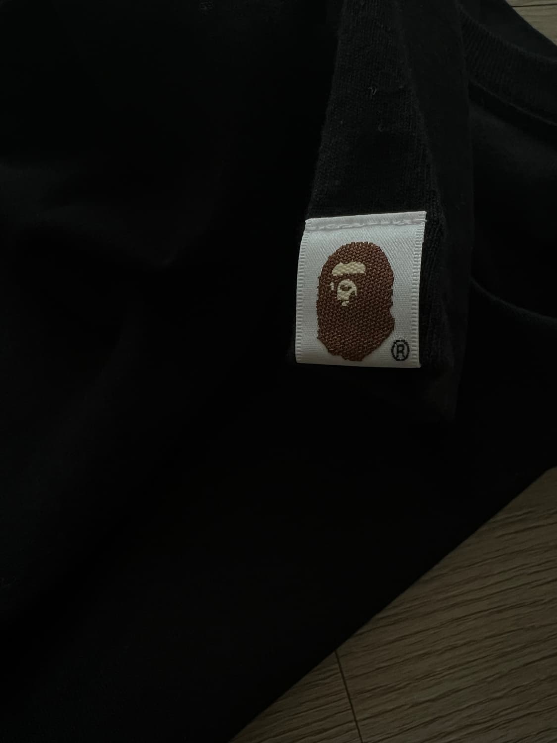 베이프 카모 컬리지 블랙 레드  상품이미지4