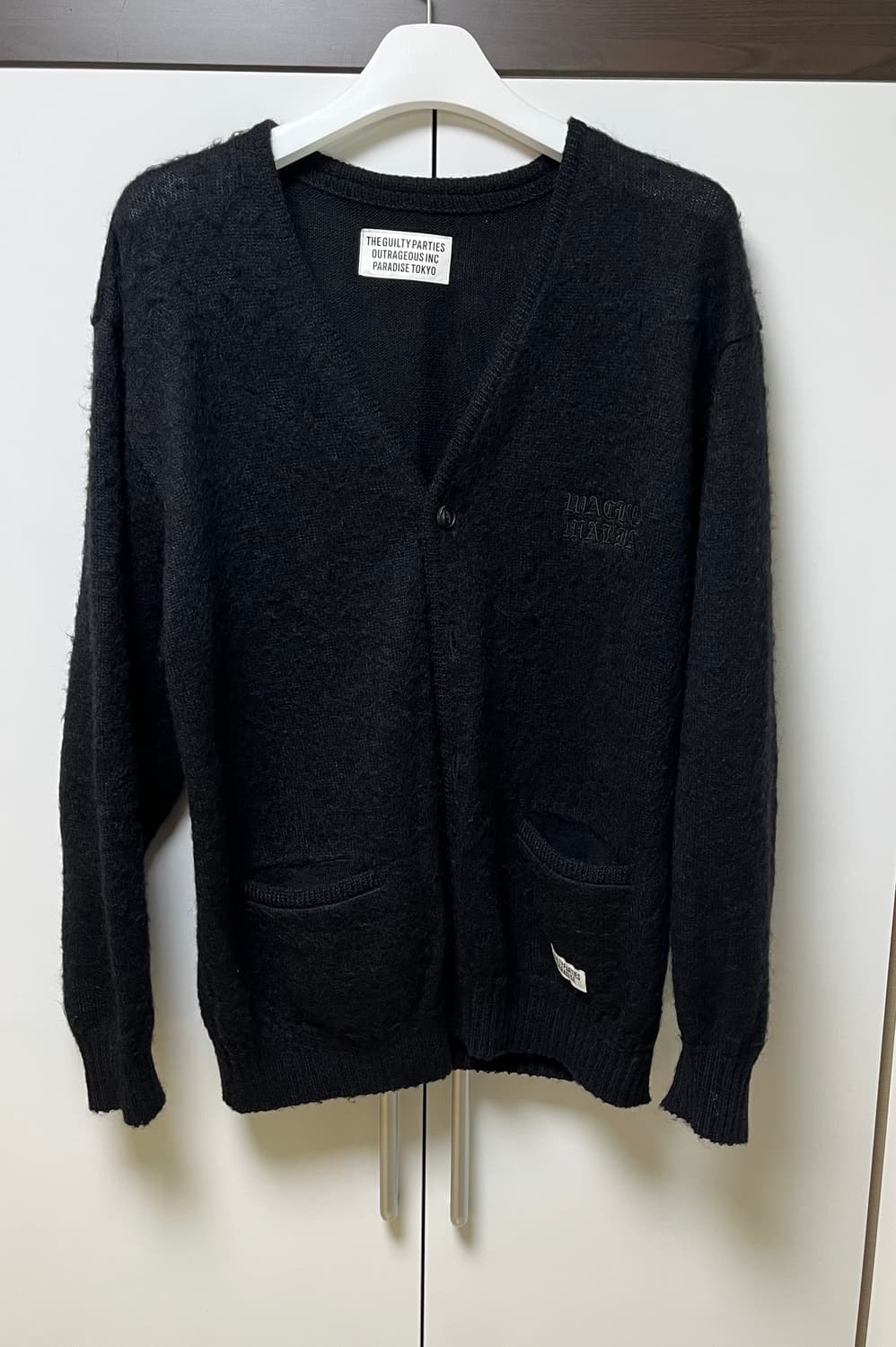 [XL] 24SS WACKO MARIA 와코마리아 모헤어 가디건 상품이미지2