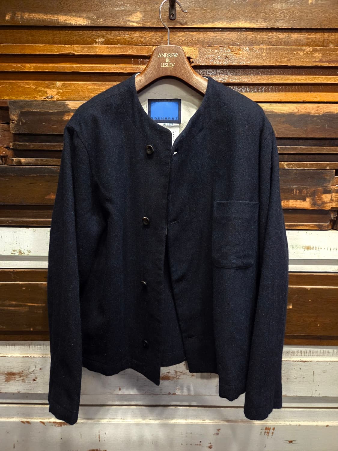 도큐먼트 도네갈트위드 자켓 상품이미지1