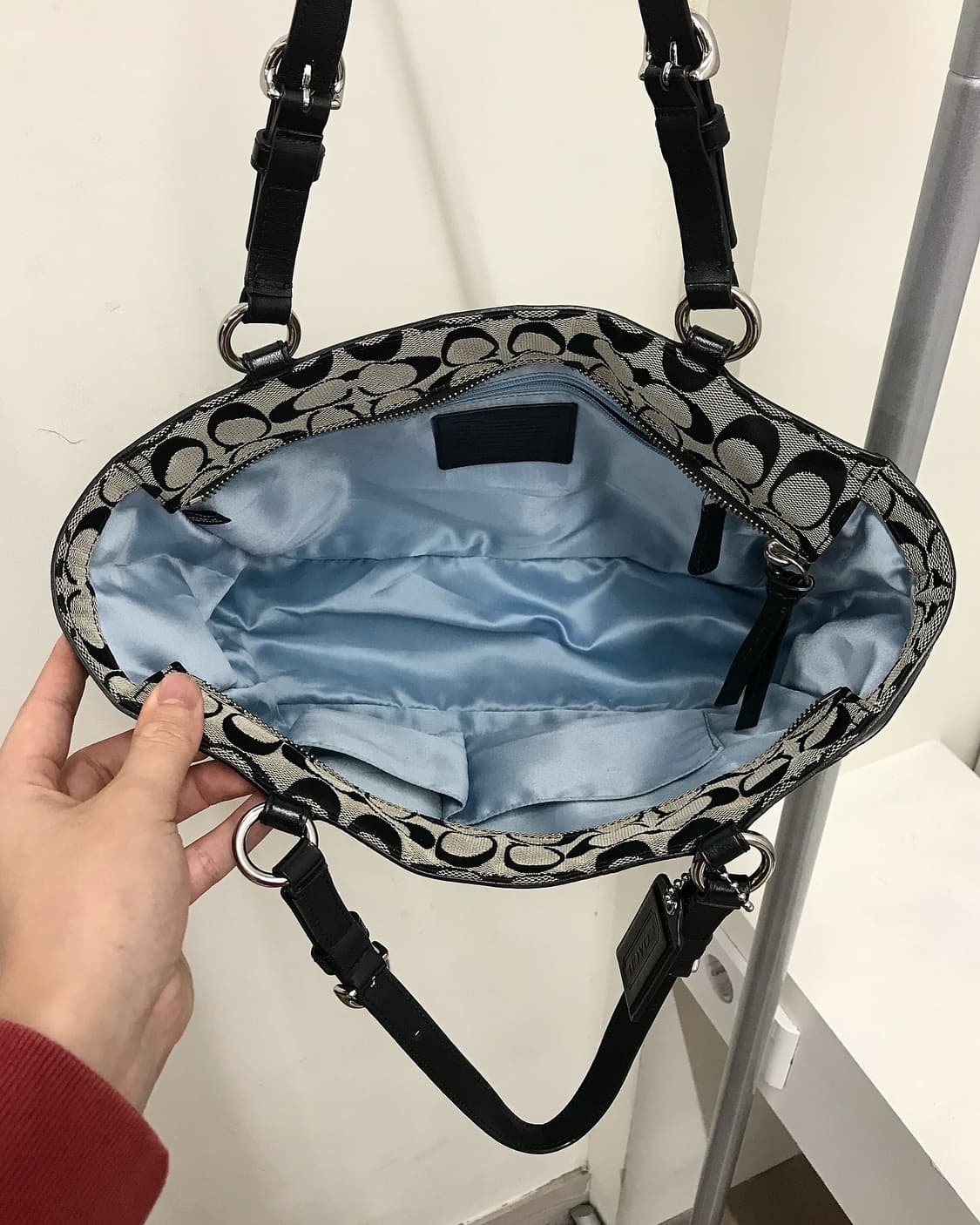 코치 은장 숄더백 가방 상품이미지7