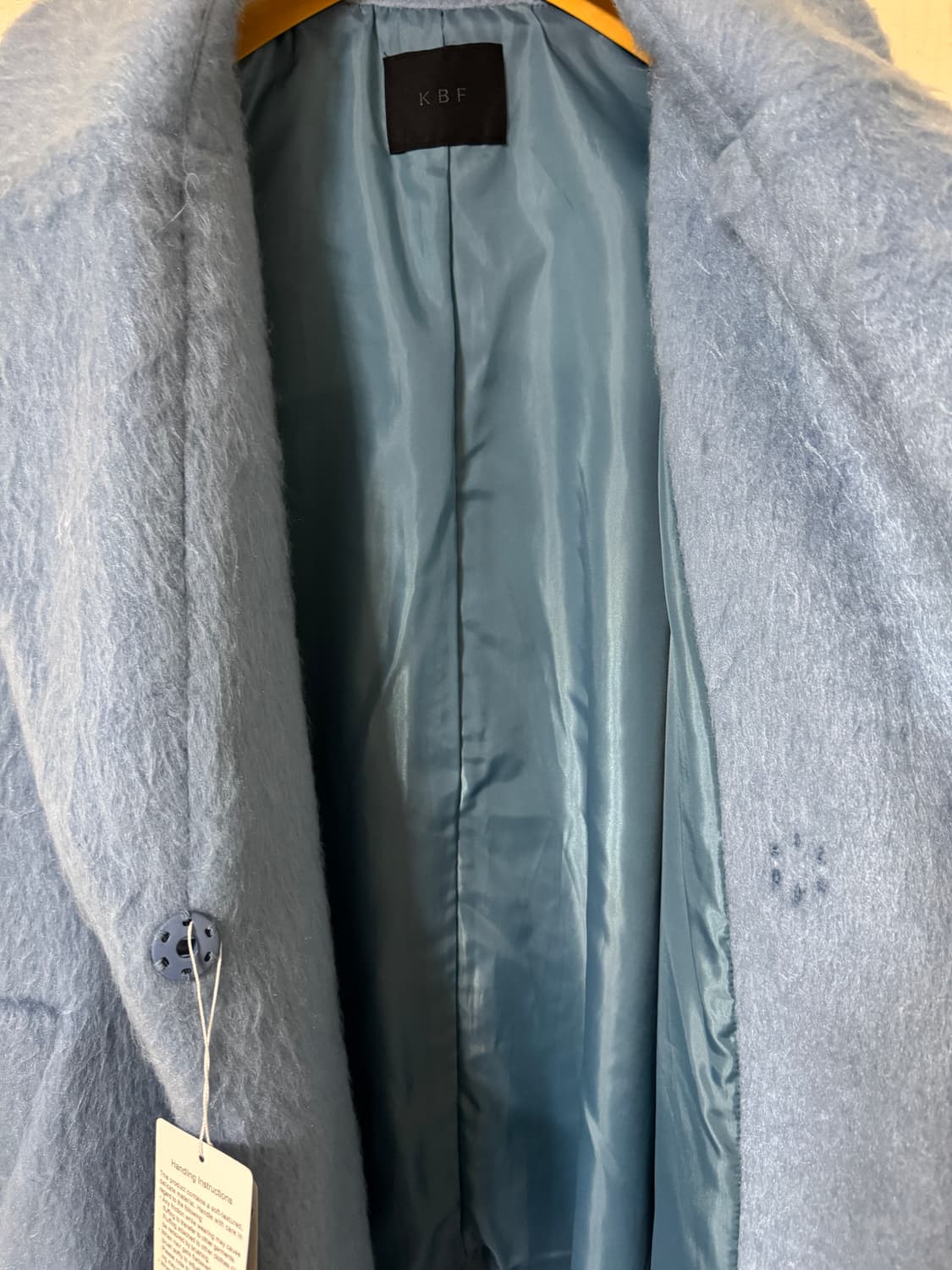 KBF 헤어리 롱코트 상품이미지4