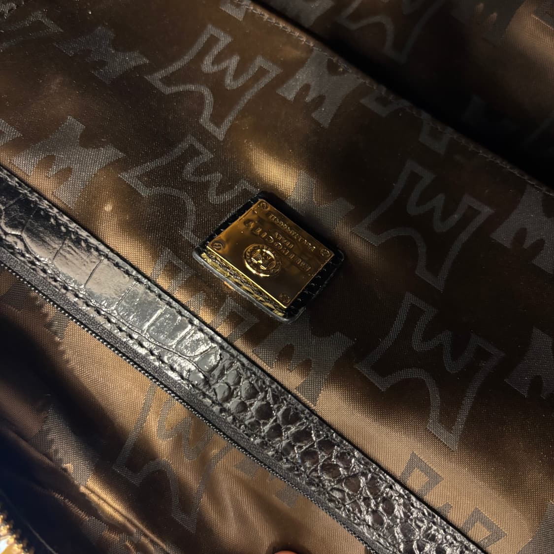 정품 메트로시티 금장 보스턴 토트백     상품이미지8