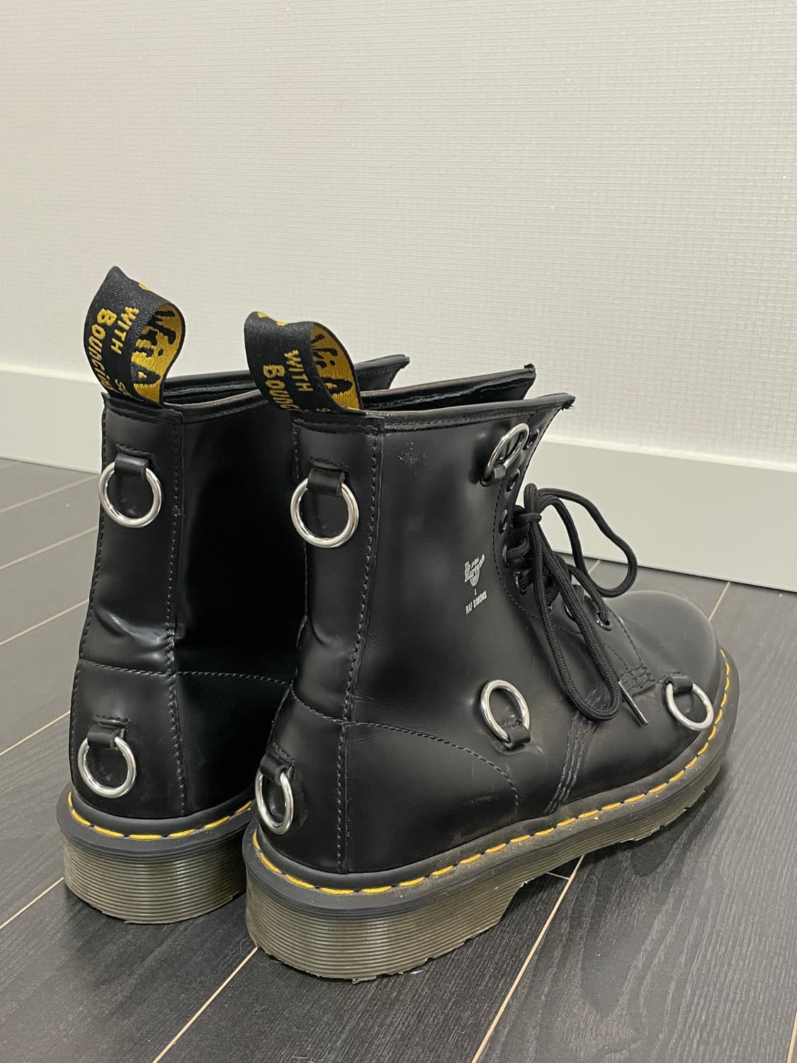 Raf simons x Dr martens 피어싱 부츠 상품이미지5