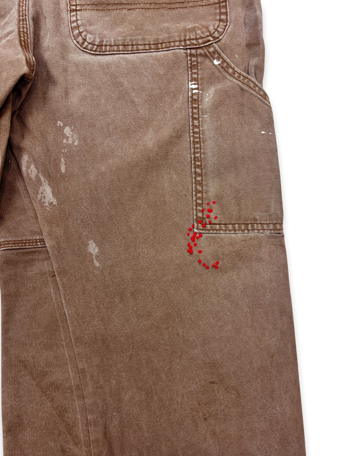 Vtg Dickies Sashiko Distressed 버뮤다 상품이미지7