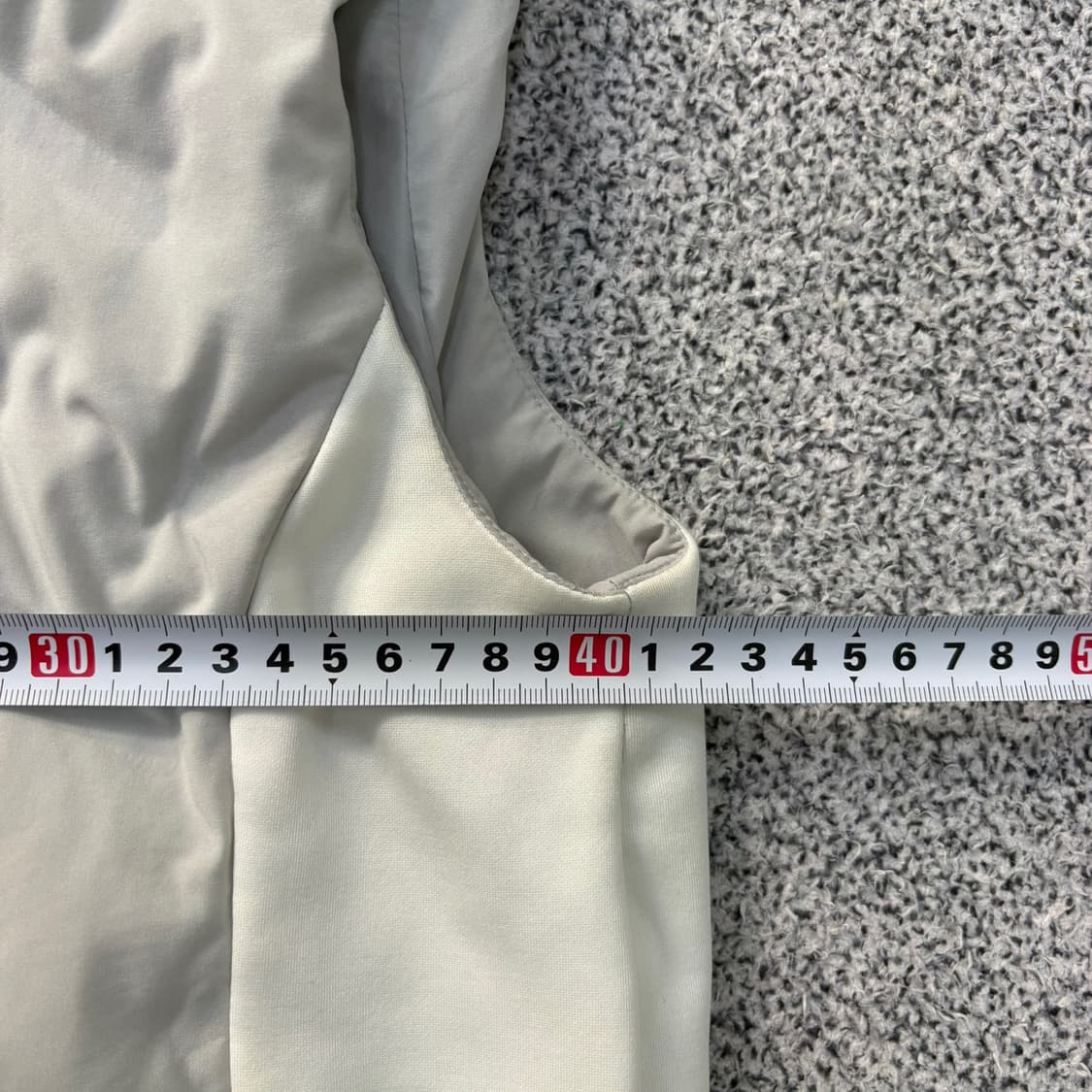 90 장미쉘바스키아 구스다운 패딩 조끼 0428J 상품이미지7