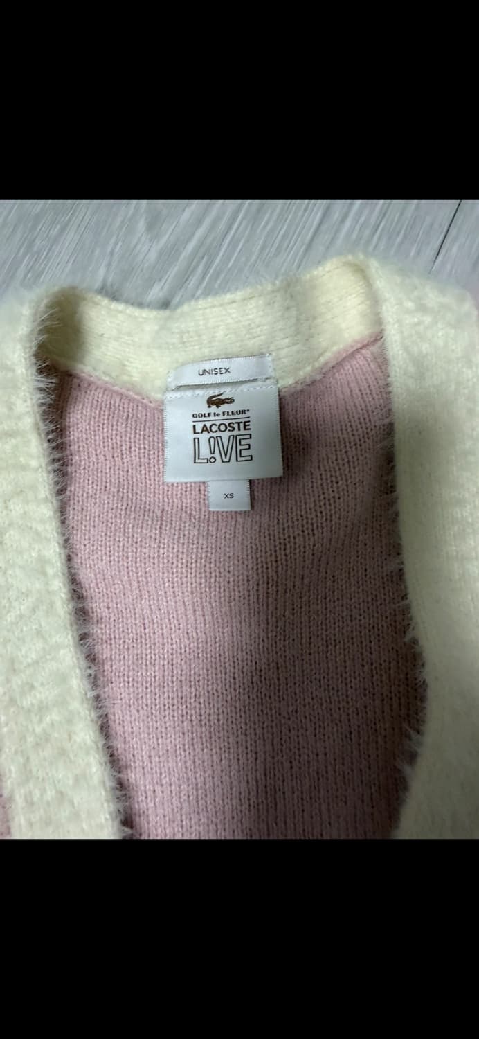 라코스테x골프왕 가디건 xs 상품이미지2