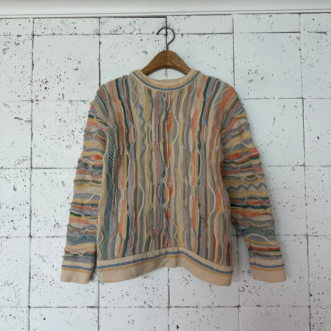 우먼S 빈티지 케이블 니트 상품이미지1