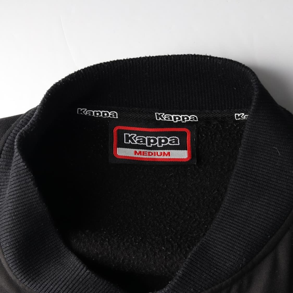 Kappa 이탈리아 라인 패딩 퀼팅 믹스 집업 자켓 M 상품이미지5