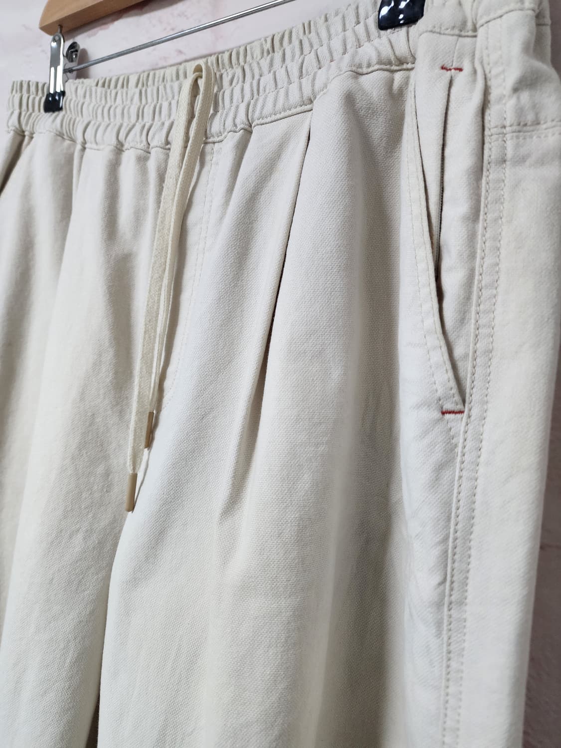 롯지 크롭 와이드 팬츠 상품이미지3