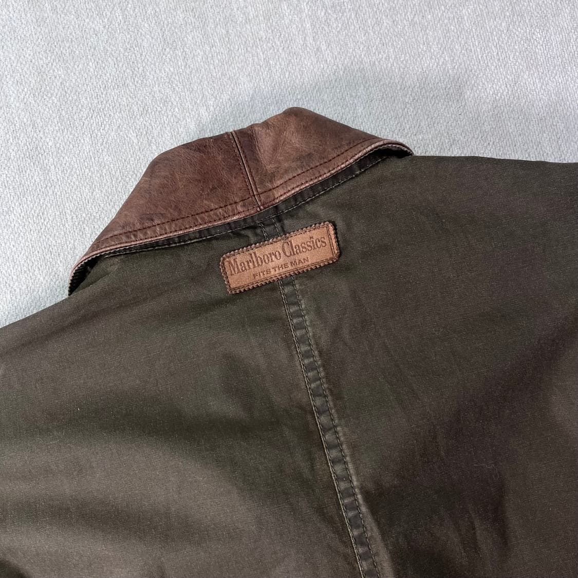 100 90s 빈티지 말보루 레더 야상자켓 상품이미지9