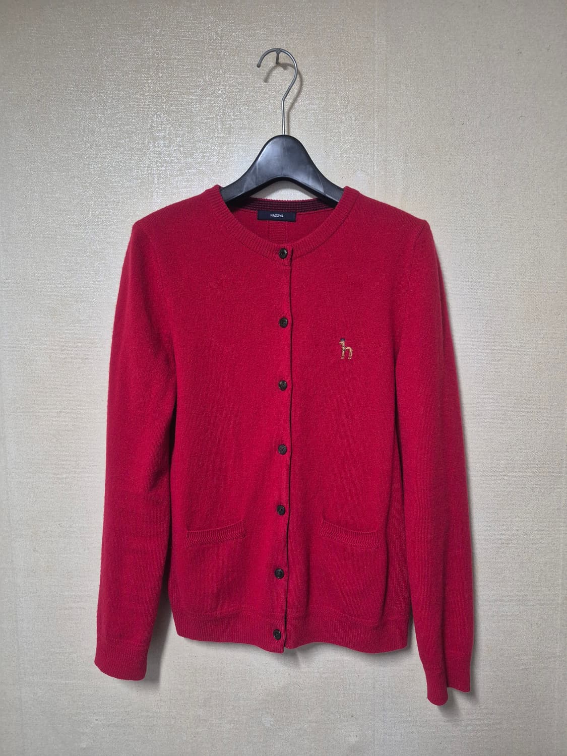 헤지스 캐시미어 혼방 가디건 상품이미지1