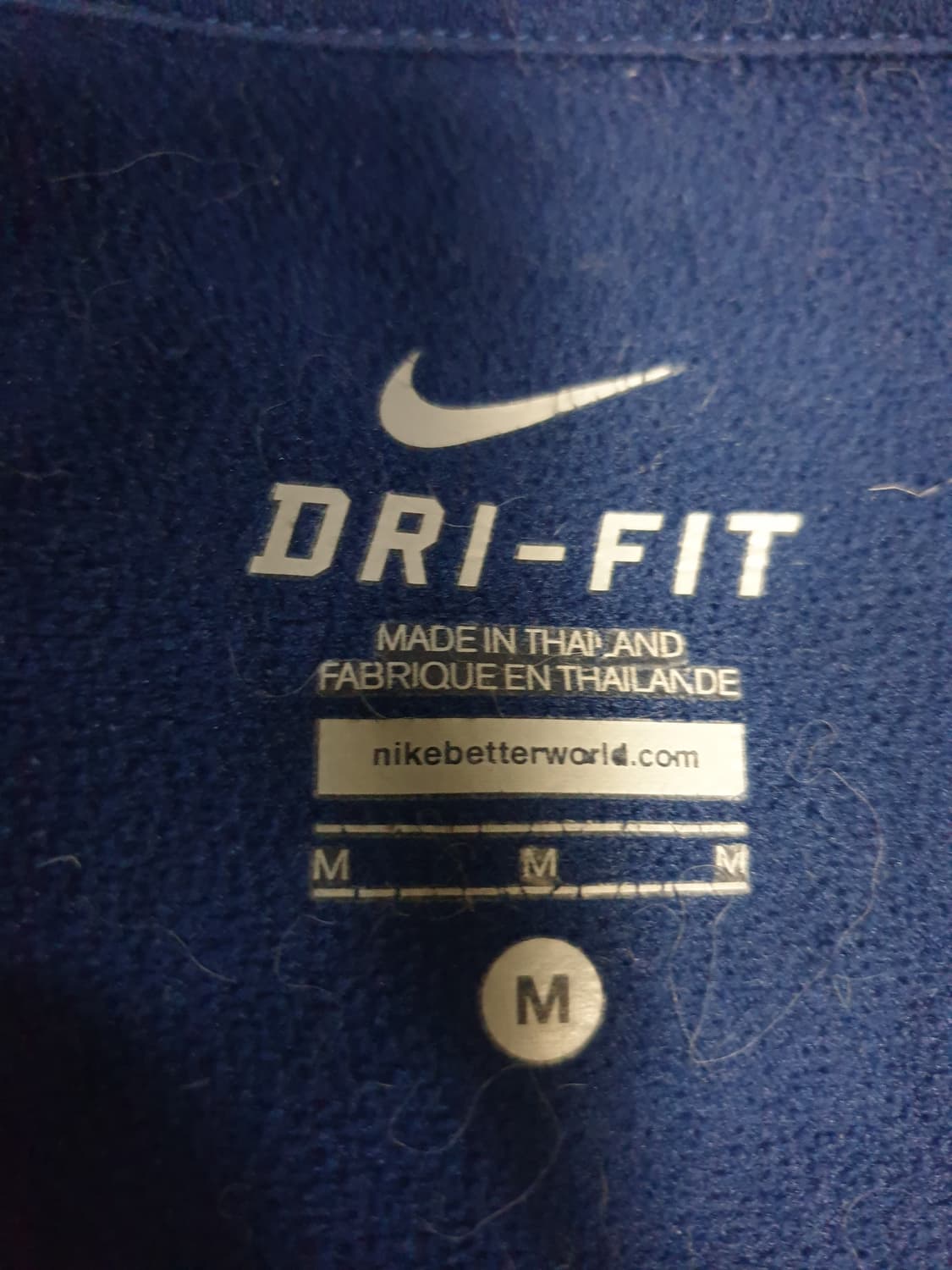 나이키 드라이핏 트랩탑 집업져지 네이비 (M) 상품이미지4