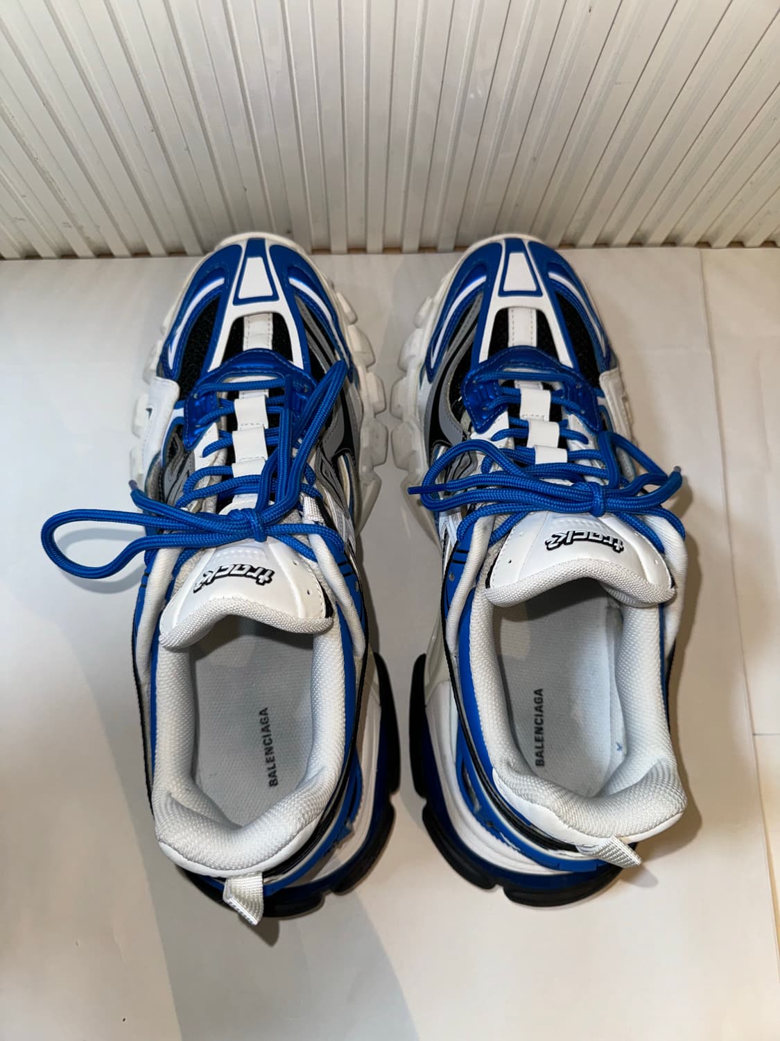 [42] 발렌시아가(Balenciaga) 트랙 2 화이트/블루 상품이미지4
