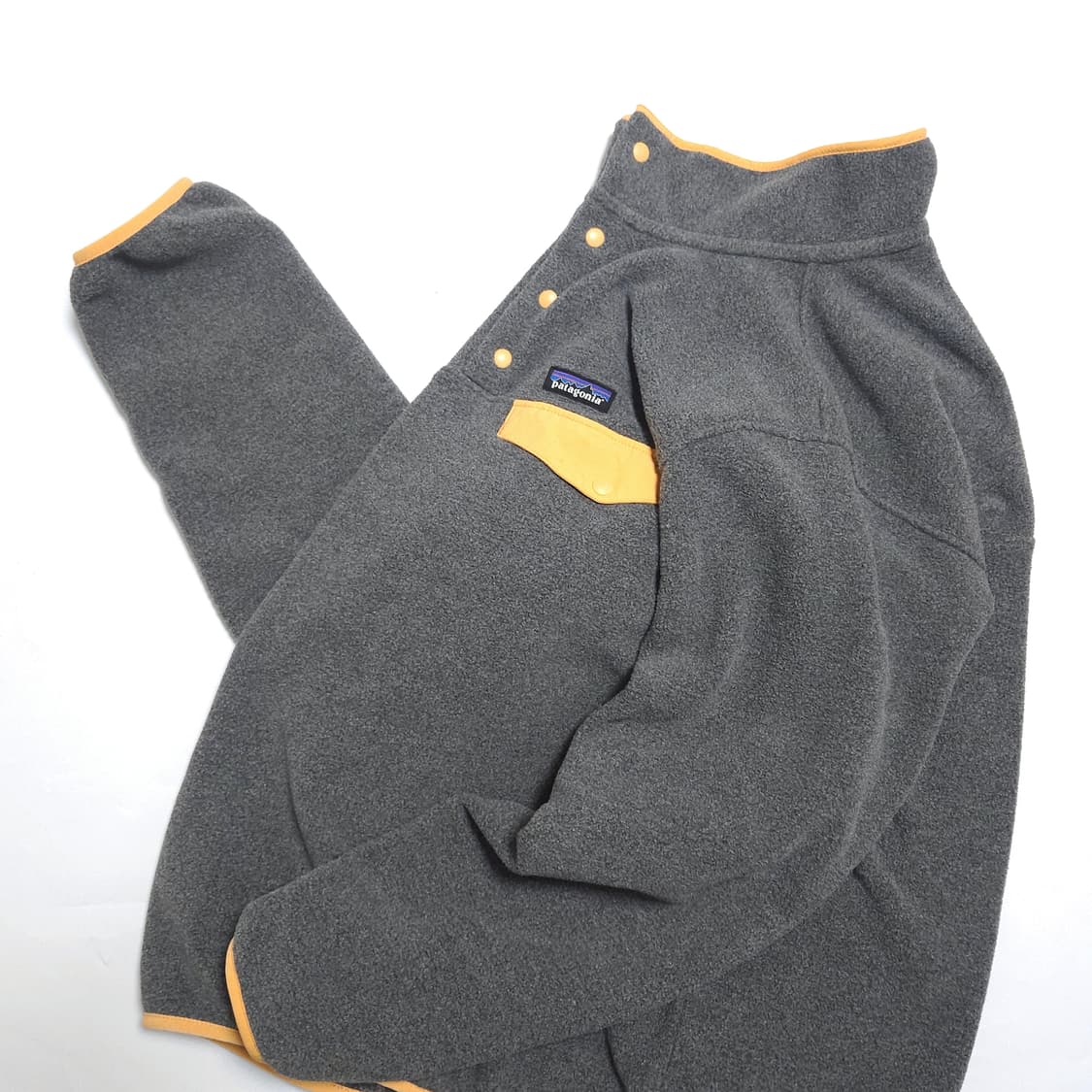 파타고니아 W 신칠라 풀오버 스냅티 후리스 비비드 애프리콧 상품이미지3