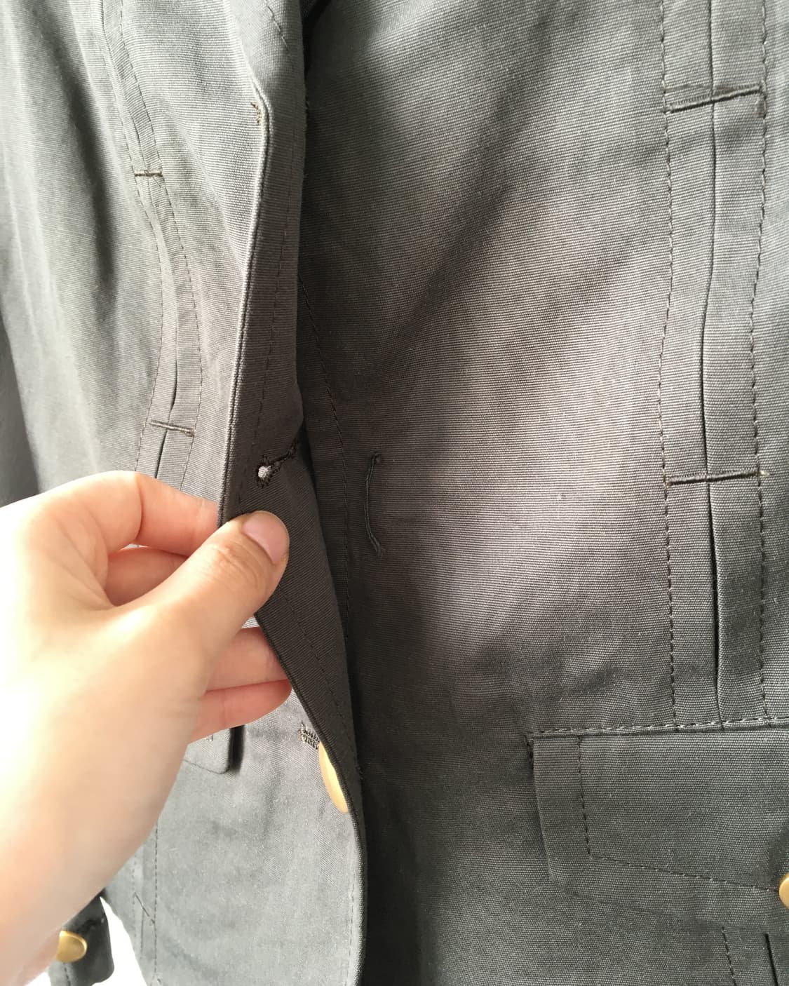 Button point jaacket 상품이미지4